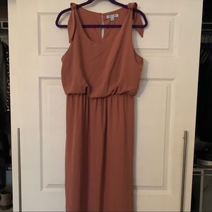 She and Sky Blush Dress